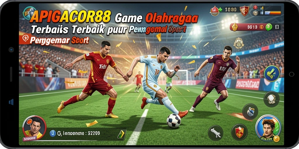 Gameplay seru dari APIGACOR88 dalam aksi olahraga.