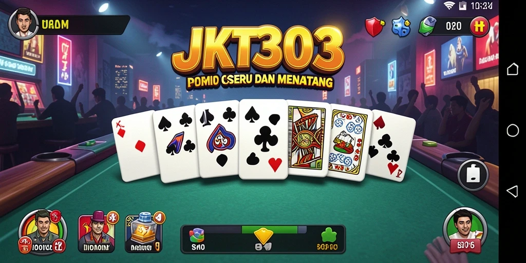 Tampilan gameplay menegangkan dan seru di JKT303.
