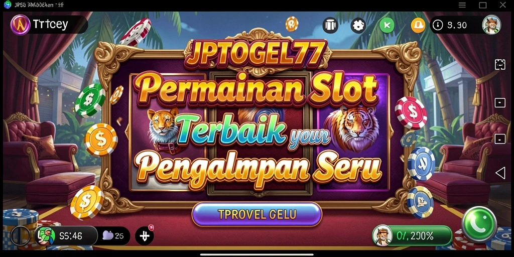 Tampilan gameplay Slot yang menarik dan menghibur dari JPTOGEL77.