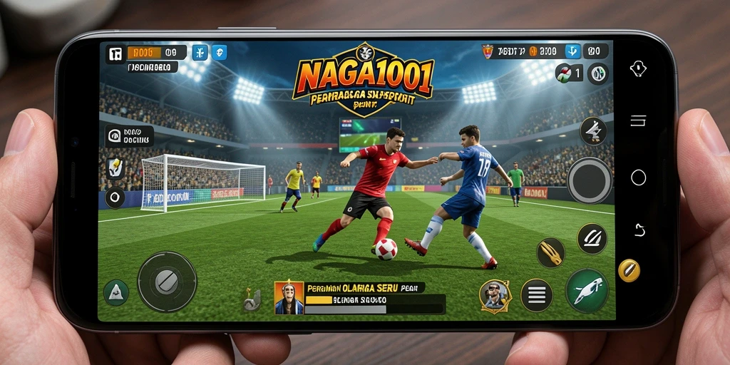 Tampilan gameplay seru di NAGA1001 menampilkan aksi olahraga yang mendebarkan.