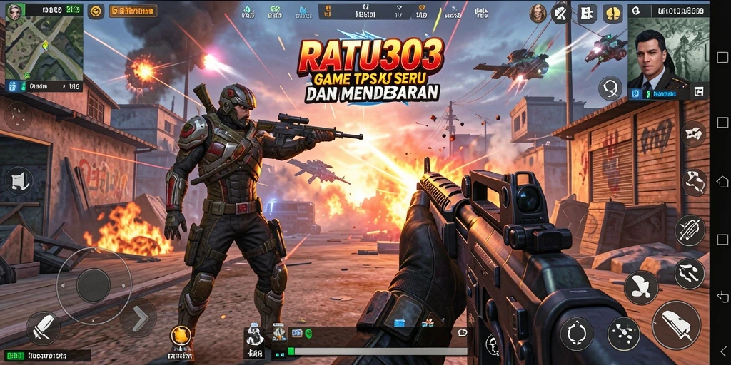 Tampilan gameplay mendebarkan di <strong>RATU303</strong> dengan aksi pertempuran yang seru.