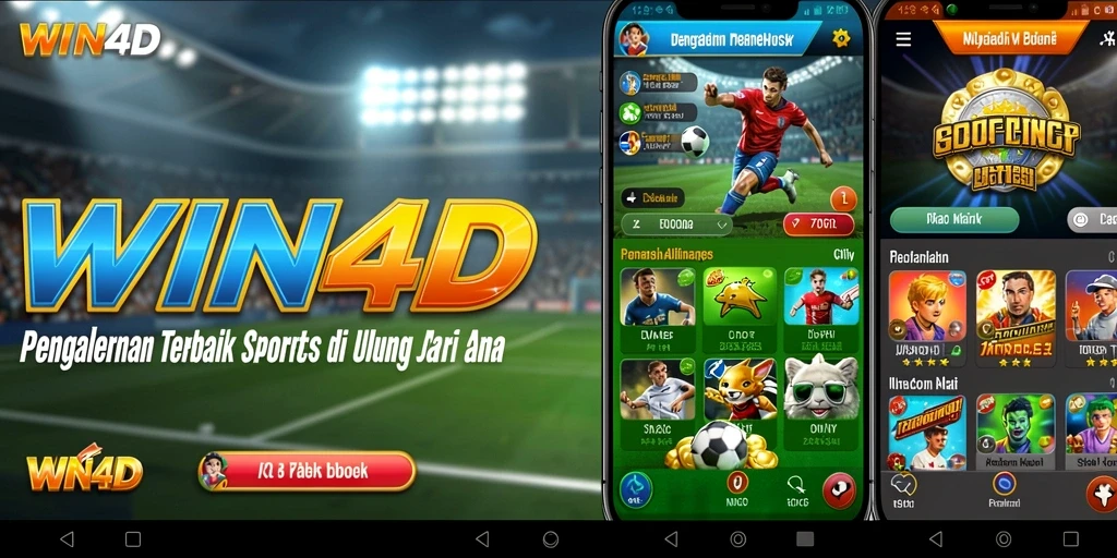 Tampilan gameplay WIN4D yang mendebarkan dan interaktif.